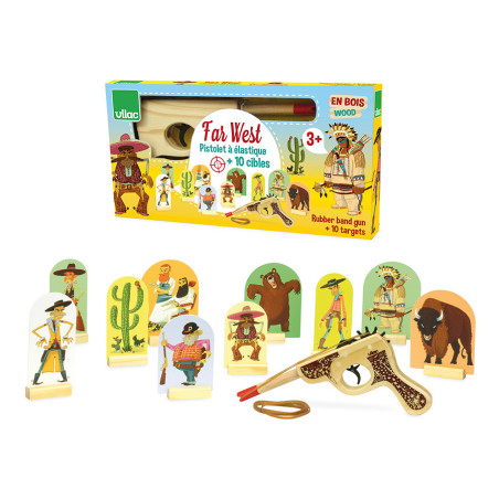 Pistolet à élastiques Farwest VILAC