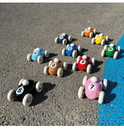 Mini Roadster Numéro 1 VILAC, Jaune