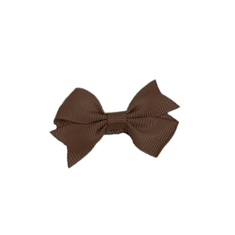 Lot de 2 barrettes ATELIER WAGRAM, cacao