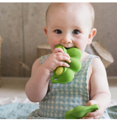 Coffret cadeau bébé Anneaux de Dentition OLI & CAROL, Radis, Banane et Fèves Edamame