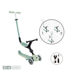 Trottinette évolutive Go Up Active Eco GLOBBER, Pistache