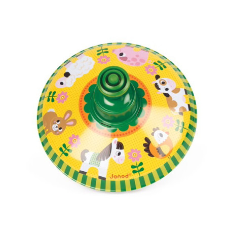 Toupie métal Ferme JANOD