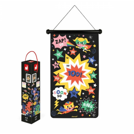Jeu de fléchettes magnétiques Super Héros JANOD