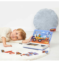 Jeu éducatif Magnéti'Book Construction JANOD