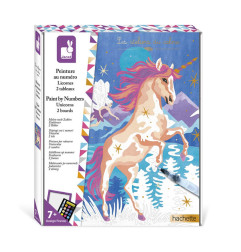 Peinture au Numéro Aquarelle Licornes JANOD