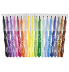 Feutres longue durée x 18 JANOD