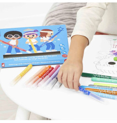 Feutres longue durée x 18 JANOD