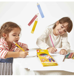 Crayons effaçables x 12 JANOD