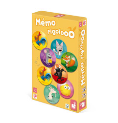 Jeu de mémoire Memory Rigolooo JANOD