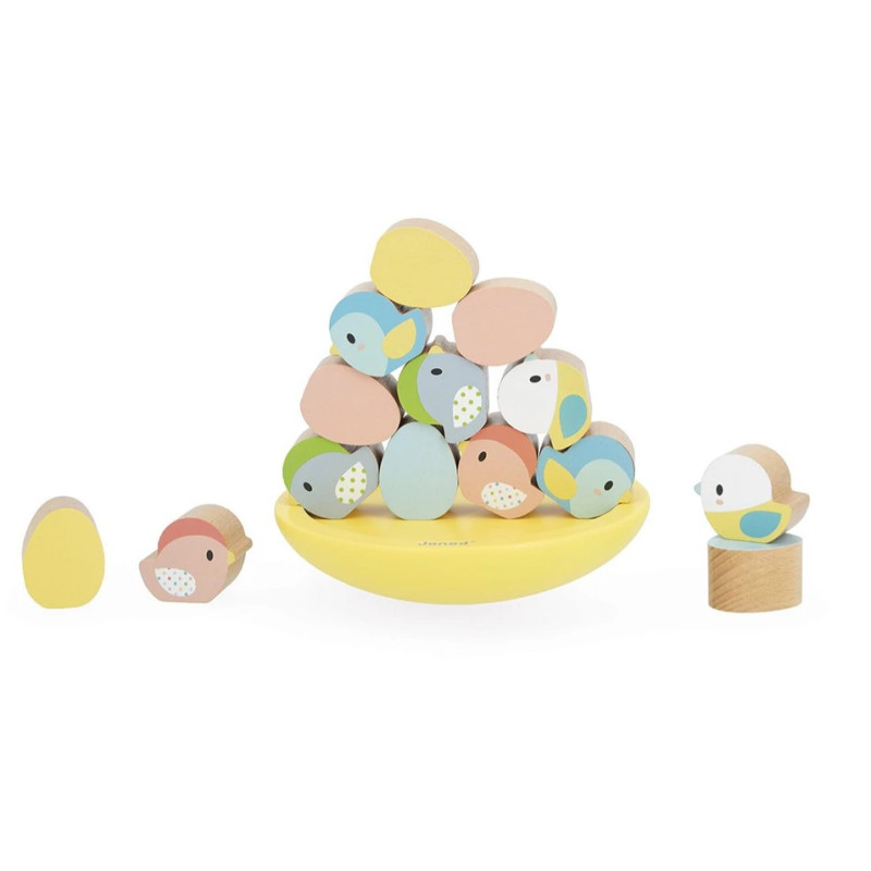 Jeu d'équilibre Oiseaux JANOD
