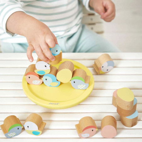 Jeu d'équilibre Oiseaux JANOD