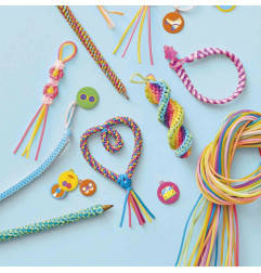 Kit créatif Scoubidous Peace and Love JANOD