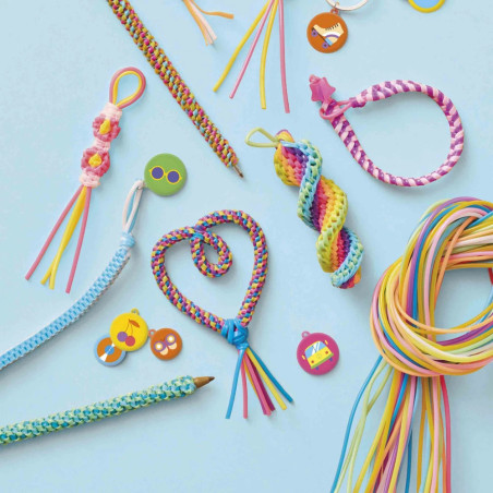 Kit créatif Scoubidous Peace and Love JANOD