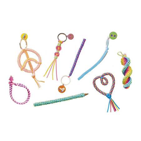 Kit créatif Scoubidous Peace and Love JANOD