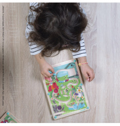 Labyrinthe à billes Ruche JANOD