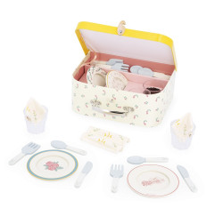 Dînette en valisette Mamie Soleil JANOD