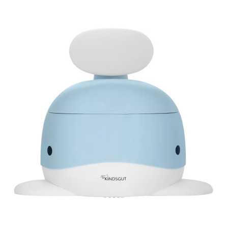 Pot d'apprentissage pour bébé Baleine KINDSGUT, Bleu Ciel