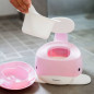 Pot d'apprentissage pour bébé Baleine KINDSGUT, Rose Tendre