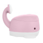 Pot d'apprentissage pour bébé Baleine KINDSGUT, Rose Tendre