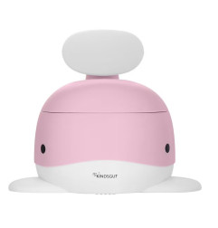 Pot d'apprentissage pour bébé Baleine KINDSGUT, Rose Tendre