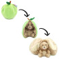 Peluche 2 en 1 Pomme Rocket le Chien Flipetz LES DEGLINGOS