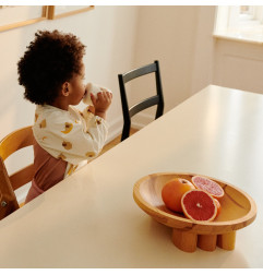 Bavoir à manches Merle LIEWOOD, Elephant Creme de la Creme