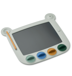 Tablette à dessin magique Venzora LIEWOOD avec tampons, Dove Blue