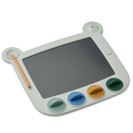 Tablette à dessin magique Venzora LIEWOOD avec tampons, Dove Blue