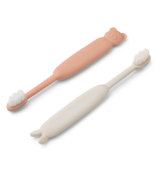 Lot de 2 brosses à dents Fabio LIEWOOD, Sandy et Pale Tuscany