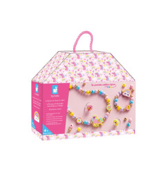 4 bijoux en bois à créer Rainbow Land JANOD