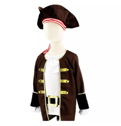 Déguisement Pirate avec tricorne et foulard LABAY