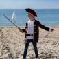 Déguisement Pirate avec tricorne et foulard LABAY