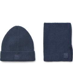 Set cadeau bonnet et tour de cou Lina LIEWOOD, Classic Navy