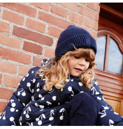 Set cadeau bonnet et tour de cou Lina LIEWOOD, Classic Navy