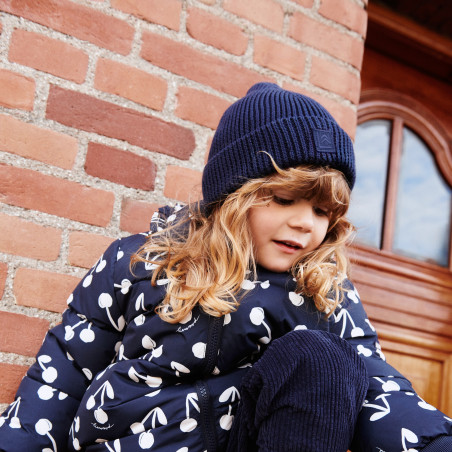 Set cadeau bonnet et tour de cou Lina LIEWOOD, Classic Navy