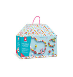 4 bijoux en bois à créer Flower Garden JANOD