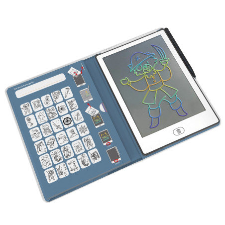 Tablette à dessin nomade KidyDraw Mini KIDYWOLF, Océans et Pirates