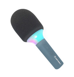 Micro pour karaoké KidyMic KIDYWOLF, Bleu