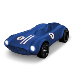 Voiture télécommandée personnalisable KidyCar KIDYWOLF, Bleue