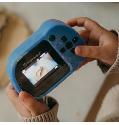 Appareil photo étanche KIDYWOLF, Bleu Cyan