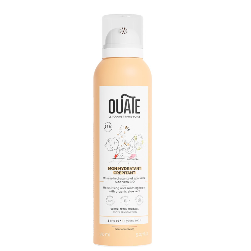 Hydratant crépitant pour le corps OUATE, Aloe Vera Bio