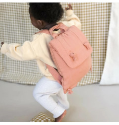 Sac à dos Marceau PETIT PICOTIN, personnalisable, bois de rose