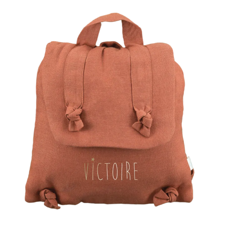 Sac à dos Marceau PETIT PICOTIN, personnalisable, tomette