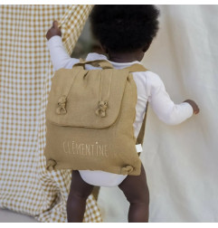 Sac à dos Marceau PETIT PICOTIN, personnalisable, bronze