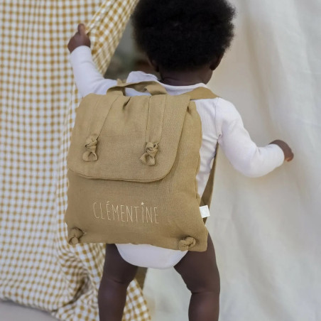 Sac à dos Marceau PETIT PICOTIN, personnalisable, bronze