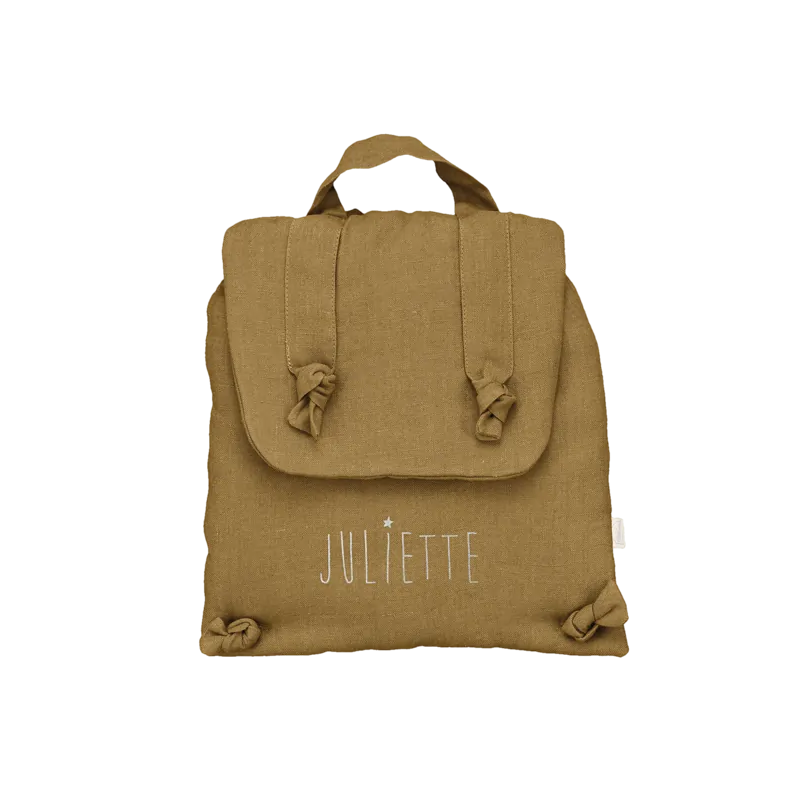 Sac à dos Marceau PETIT PICOTIN, personnalisable, bronze