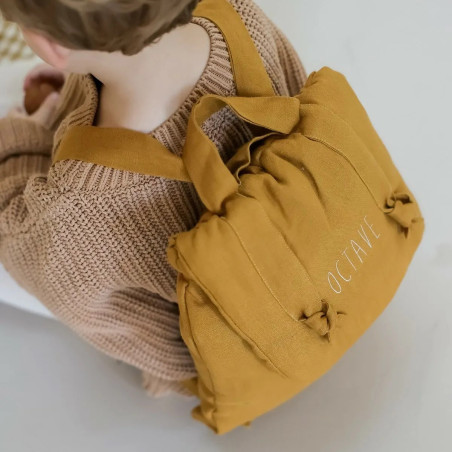 Sac à dos Marceau PETIT PICOTIN, personnalisable, miel