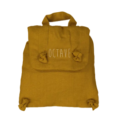 Sac à dos Marceau PETIT PICOTIN, personnalisable, miel