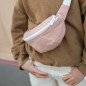 Sac banane Suzanne PETIT PICOTIN, personnalisable, bois de rose