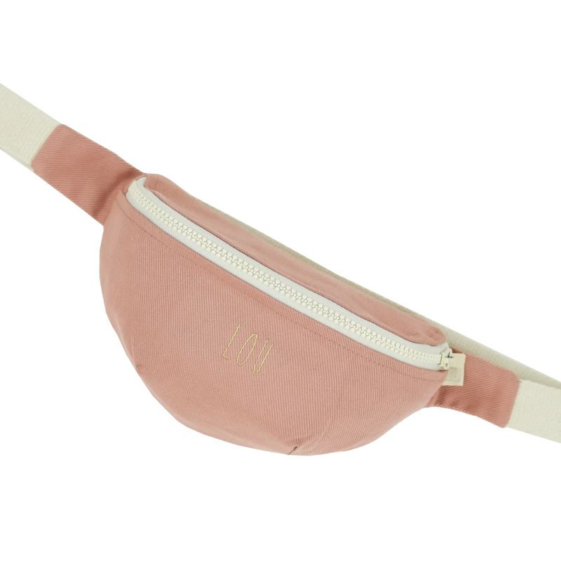 Sac banane Suzanne PETIT PICOTIN, personnalisable, bois de rose